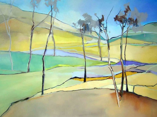 Valley of Trees-Oil Painting-120x90cm