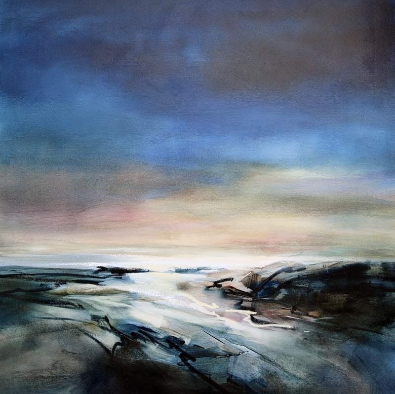 Beach Twilight-106x106cm